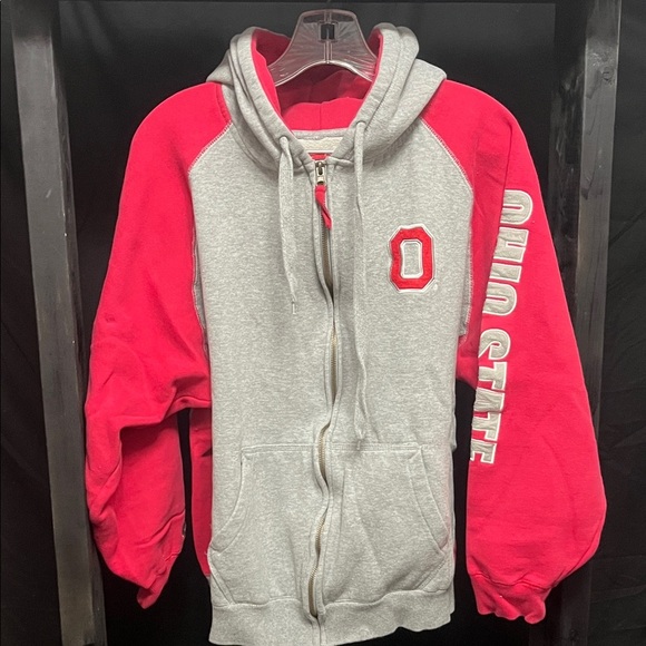 Ohio State Men's Red and Gray Hoodie - Picture 1 of 5